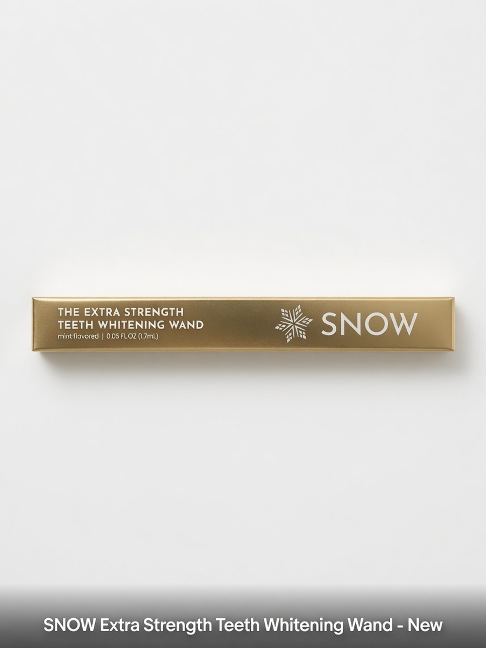 SNOW Extra Strength Teeth Whitening Wand — Gold Packaging